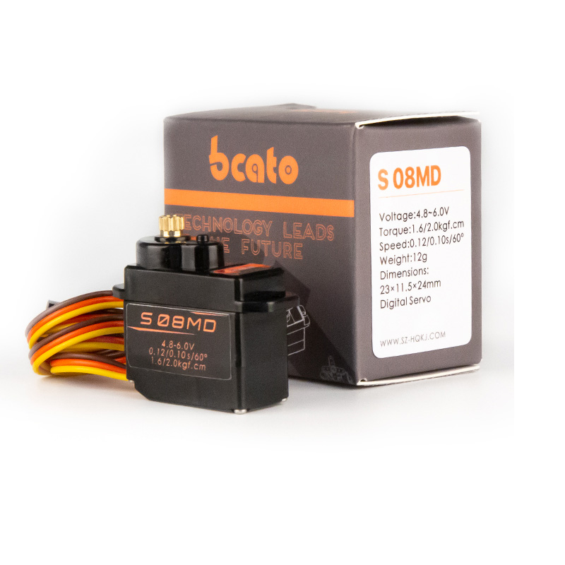 Rc Helicopter Battery - Bcato S08MD Servo digitale da 2,4