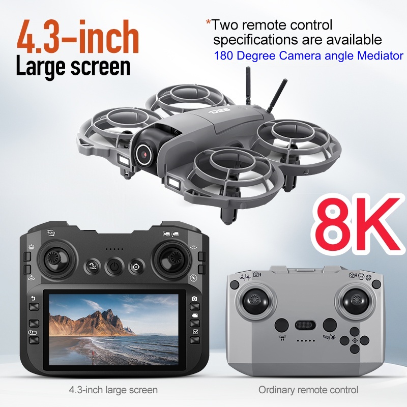 Rc Helicopter Large - Drone RC con Telecomando e Schermo