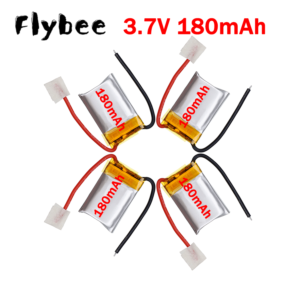 Rc Helicopter Parts - Batteria Lipo 180mAh 3.7V per Syma