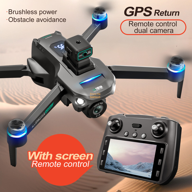 Rc Helicopter Electric - 8K Doppia Fotocamera 5G WIFI FPV