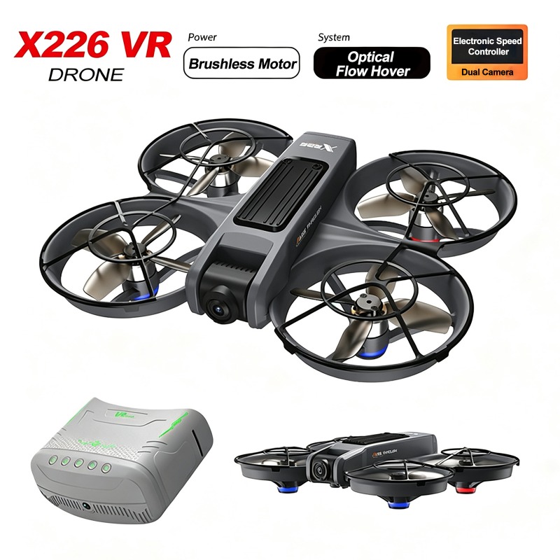 Rc Helicopter Large - Drone VR con Telecamera 4K HD