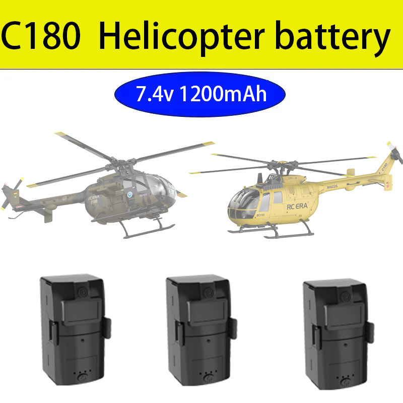 Rc Helicopter Coaxial - Batteria LiPo 7.4V 1200mAh per Elicottero