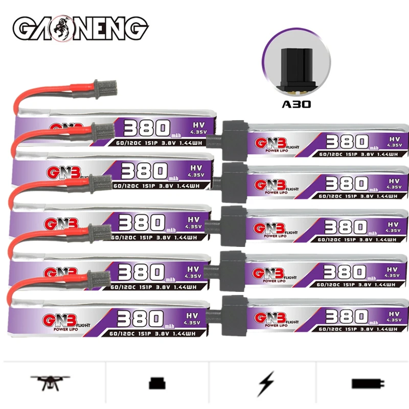 GNB 1S 3.8V 380mAh 60C Lipo Ba - Rc Helicopter Remote Control recensione e prezzo