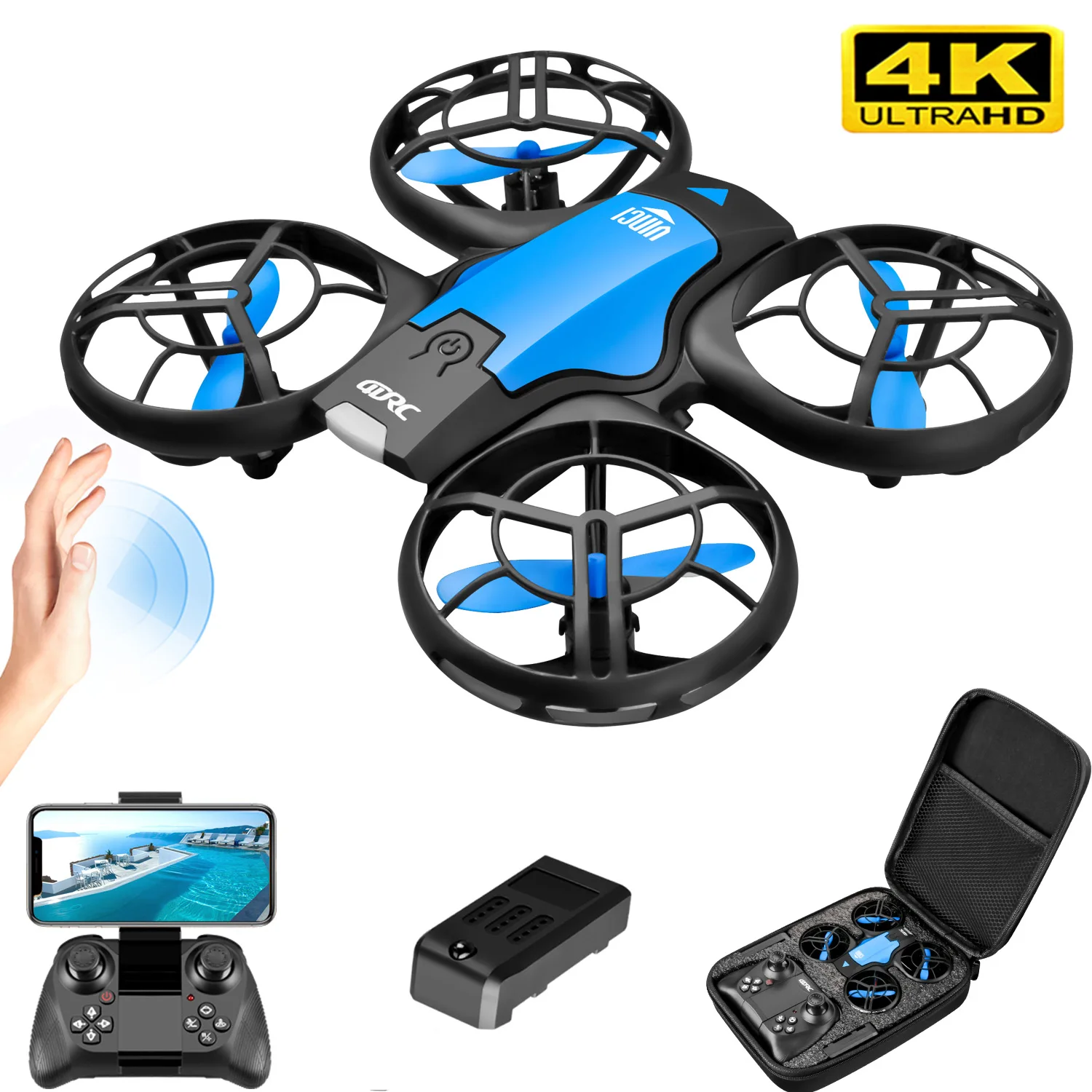 Nuovo Mini Drone V8 con Teleca - Rc Helicopter Electric recensione e prezzo