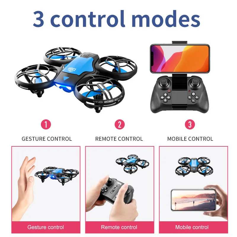 Nuovo Mini Drone V8 con Teleca - Rc Helicopter Electric recensione e prezzo