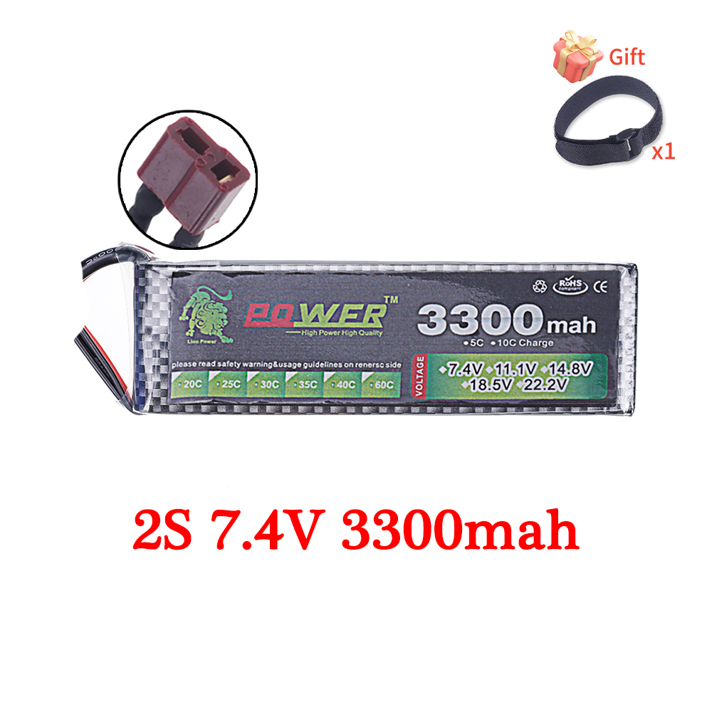 Batteria Lipo 60C 3300mAh 7.4V - Rc Helicopter Parts recensione e prezzo