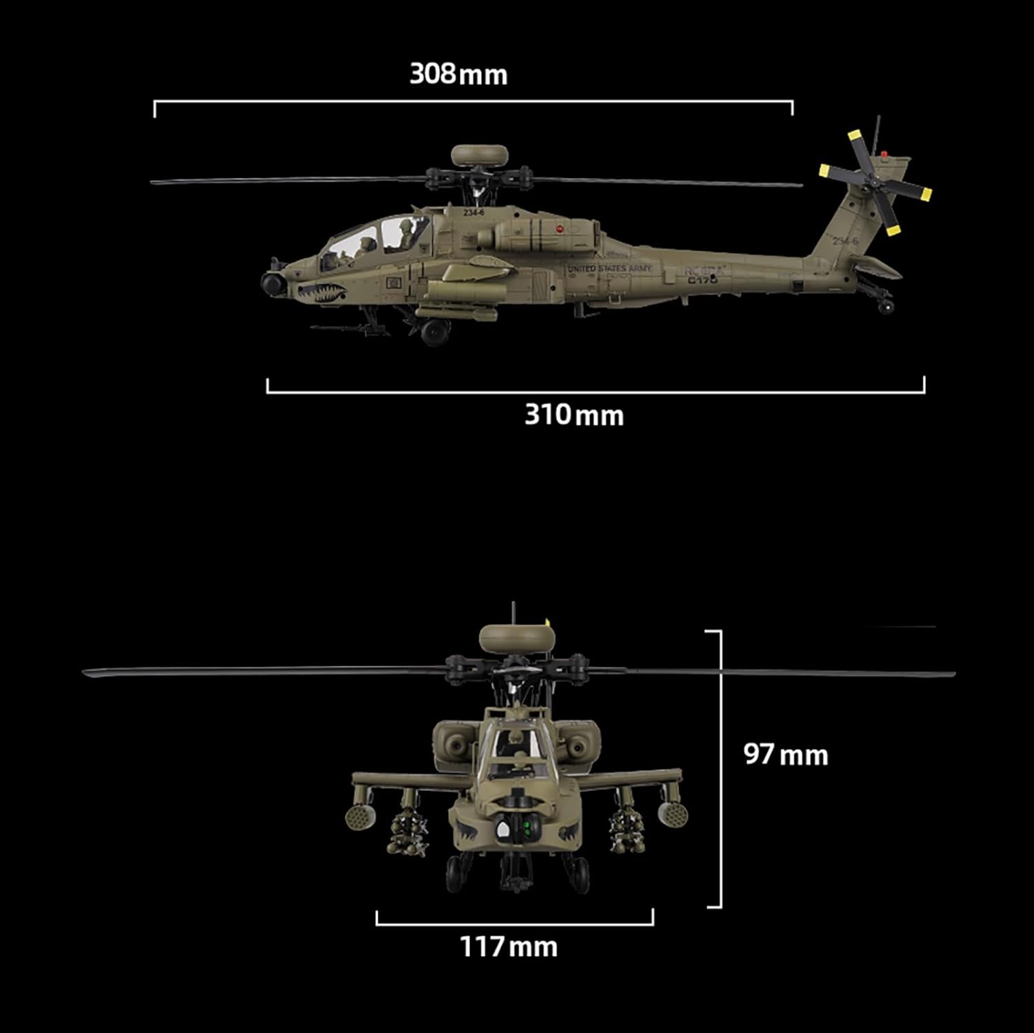 Elicottero Telecomandato 310MM - Rc Helicopter Large recensione e prezzo