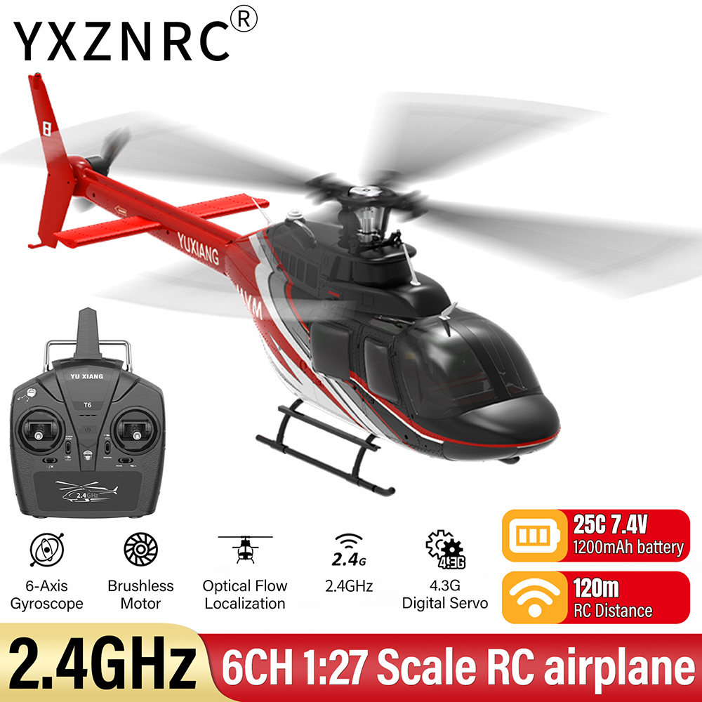 YU XIANG Aeromodello RC 2.4G 6 - Rc Helicopter Gyro recensione e prezzo