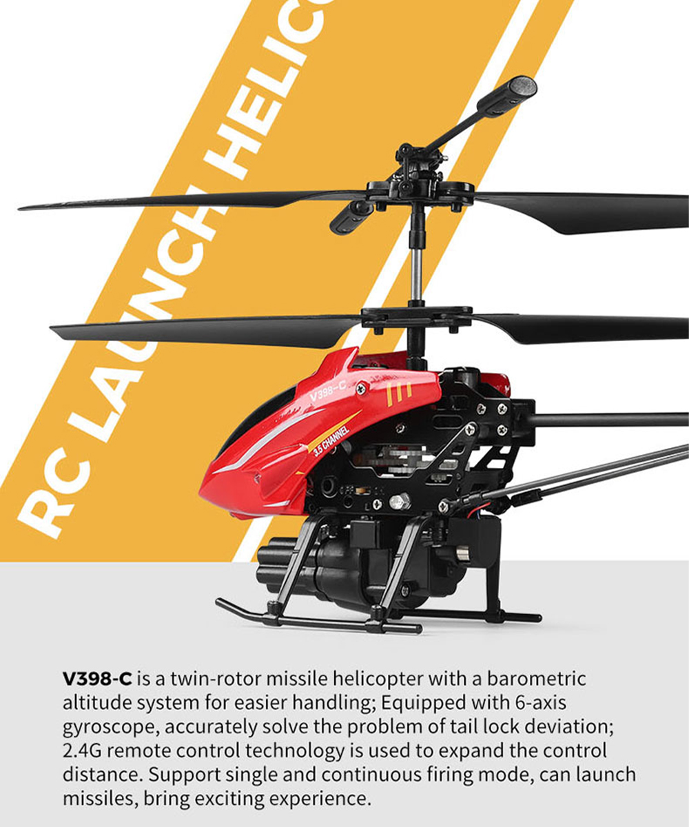Wltoys RC Elicottero V398-C Ae - Rc Helicopter Gyro recensione e prezzo
