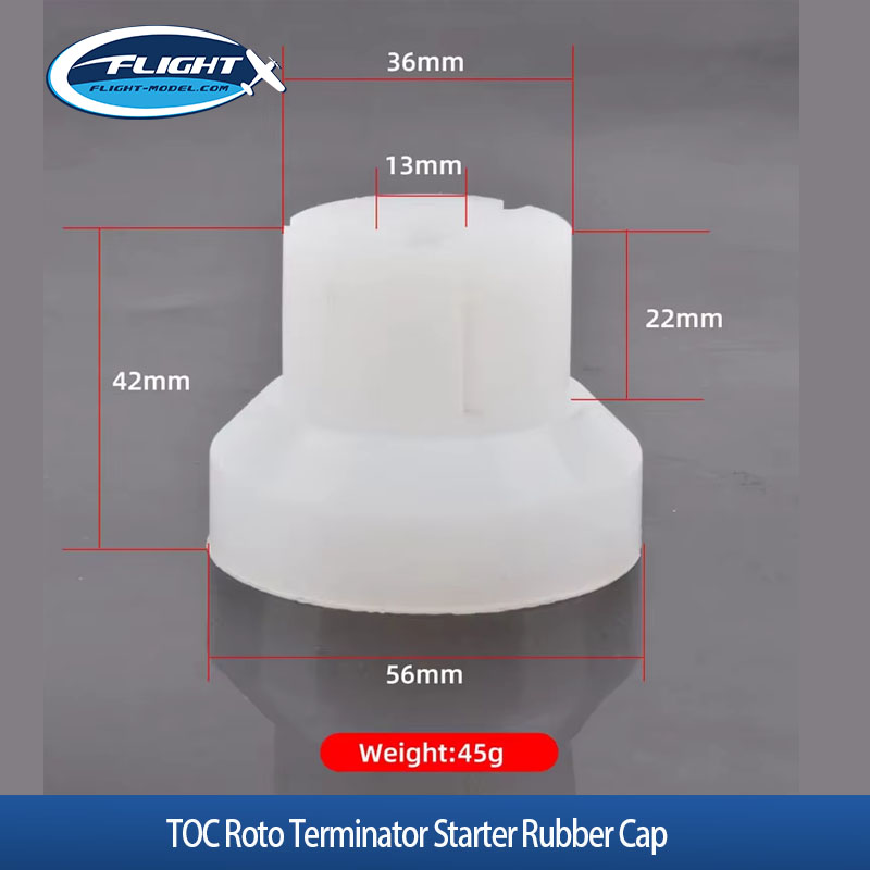 2 Pezzi Tappo in Gomma TOC Rot - Rc Helicopter Nitro recensione e prezzo