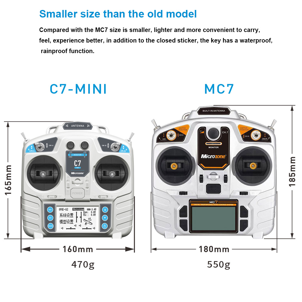 MicroZone MC7 Controller C7 MI - Rc Helicopter Battery recensione e prezzo