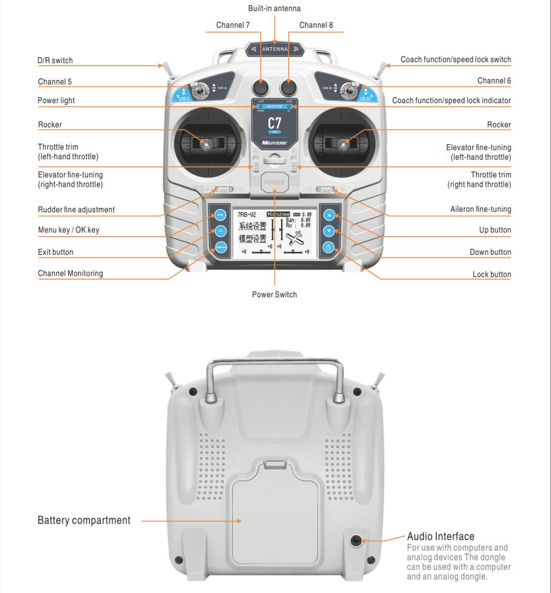 MicroZone MC7 Controller C7 MI - Rc Helicopter Battery recensione e prezzo