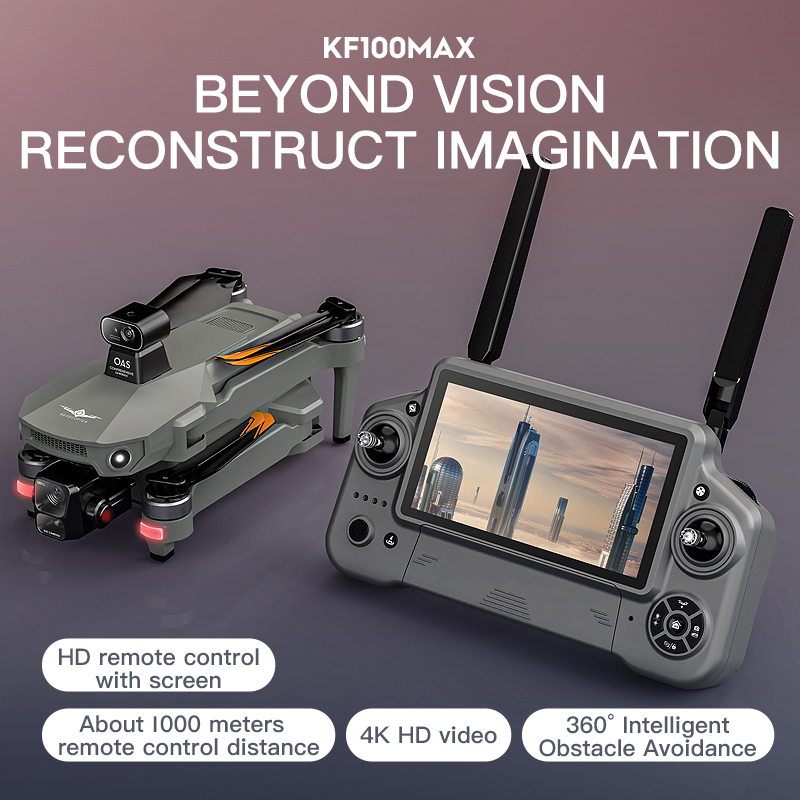 KF100 MAX GPS Drone 4K Fotocam - Rc Helicopter Electric recensione e prezzo