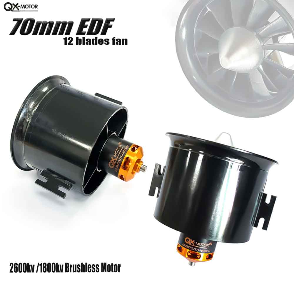 QX-MOTOR Ventola intubata (EDF - Rc Helicopter Blade recensione e prezzo