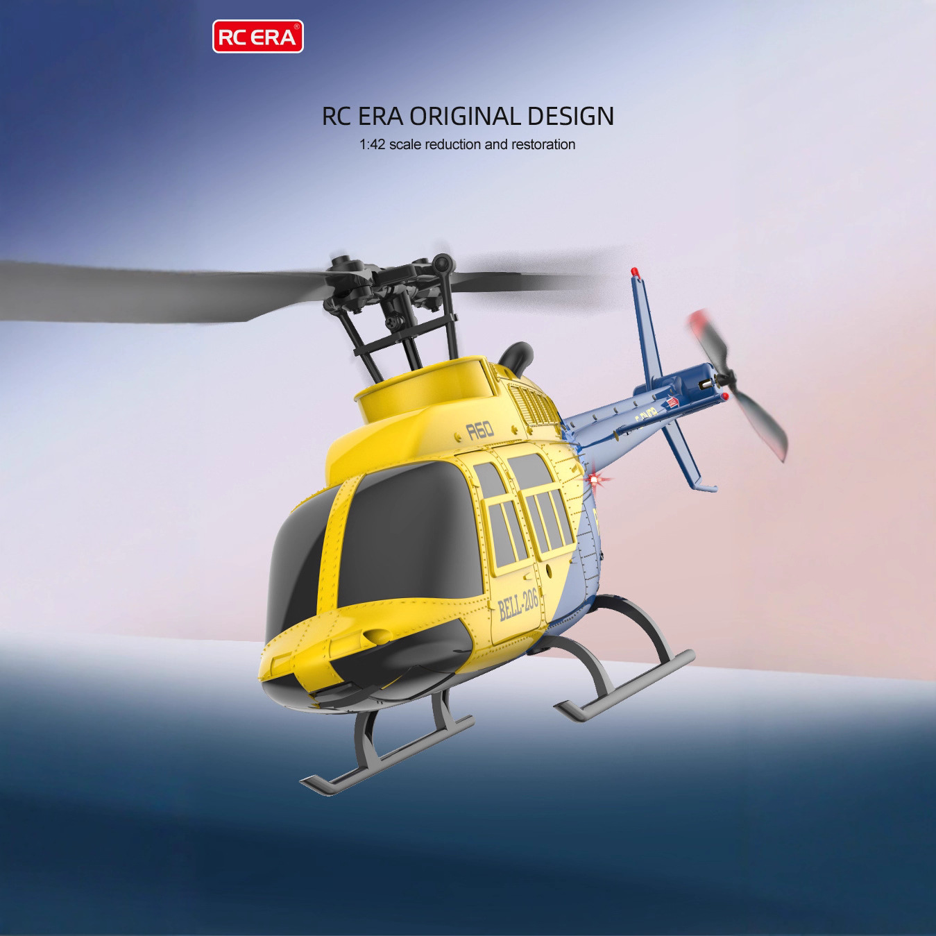 A60 1/42 Bilancia Bell 206 RC  - Rc Helicopter Single Rotor recensione e prezzo