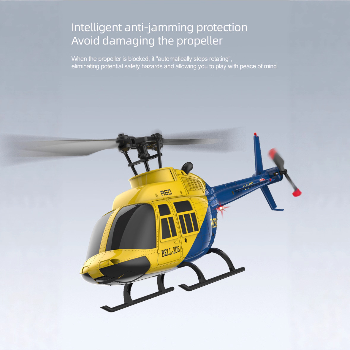 A60 1/42 Bilancia Bell 206 RC  - Rc Helicopter Single Rotor recensione e prezzo