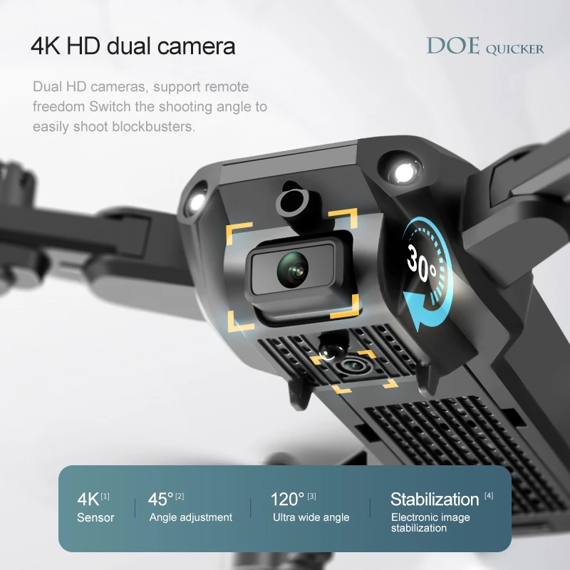 Nuovo 4DRC V23 Mini Drone 4K P - Rc Helicopter Electric recensione e prezzo