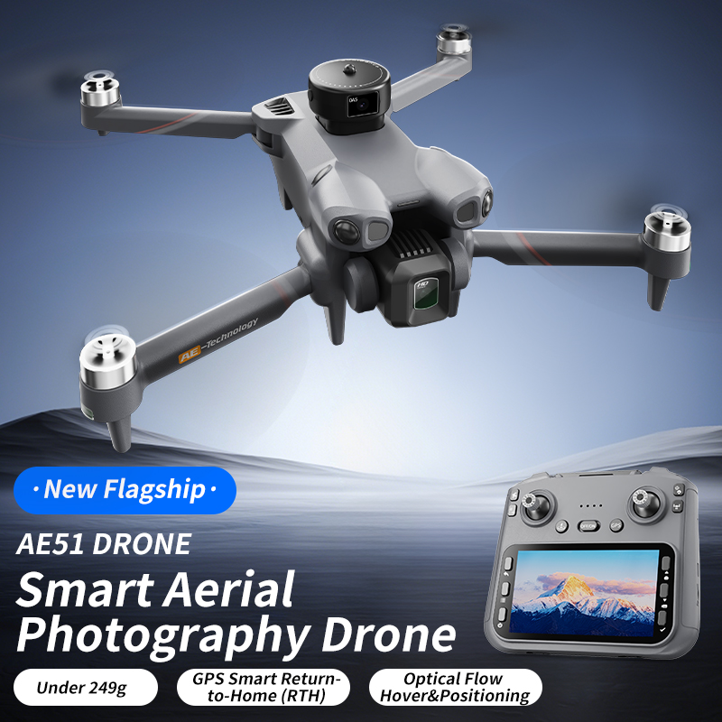 Drone RC Pieghevole AE51 GPS c - Rc Helicopter Large recensione e prezzo